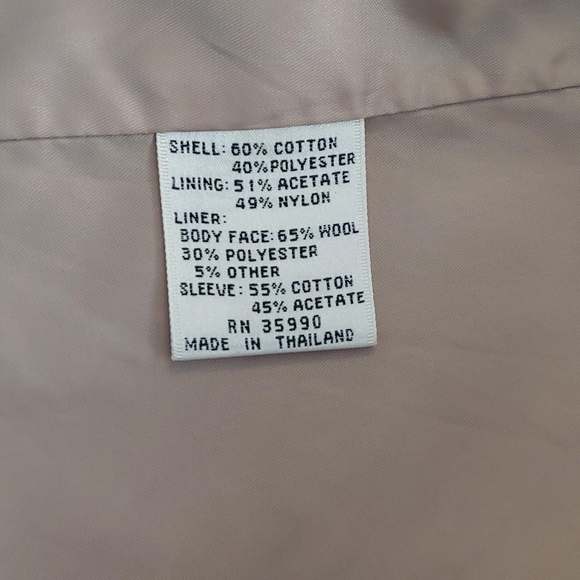 🛑SOLD🛑 Double breasted vintage trench coat - Picture 7 of 8